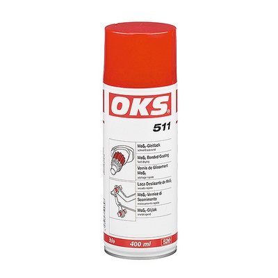 Laca Lubrificante com MoS2 lubrificação a seco em Spray OKS 511